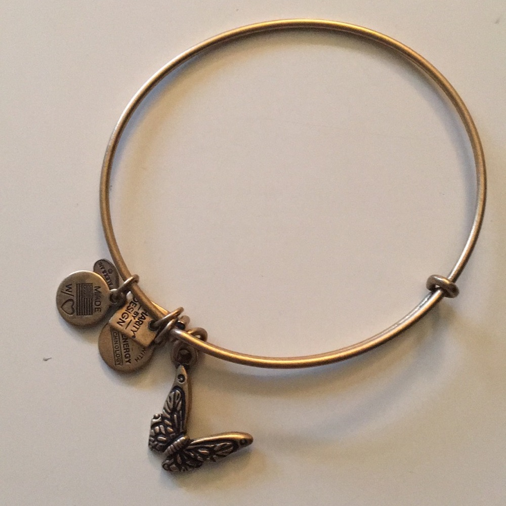 Alex and Ani Butterfly Bangle